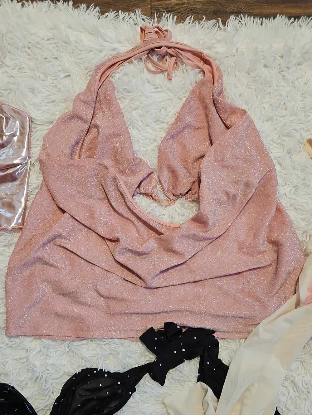 10 PIECE SHEIN CURVE QUEEN SEQUIN CLOTHING BUNDLE - Picture 6 of 16